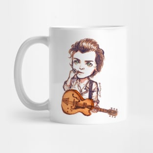 Guitar Pick Bite Mug